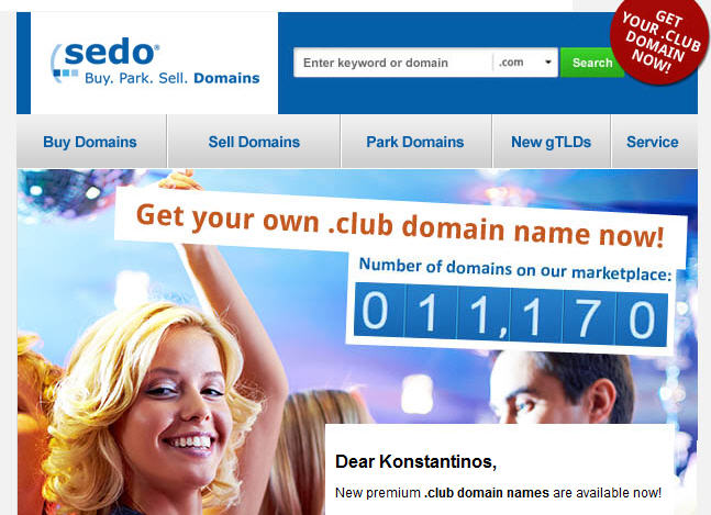 sedo-club-domains